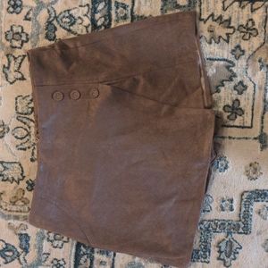 She & sky brown skort